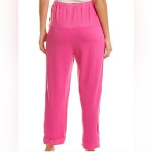NWT 💕💕FREE PEOPLE SURFSIDE JOGGER IN LIVING MAGENTA SIZE LARGE